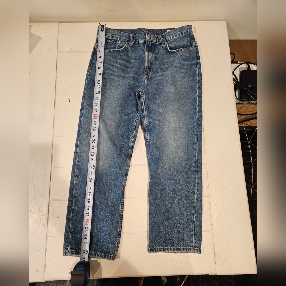 Zara Women's Straight Blue Jeans